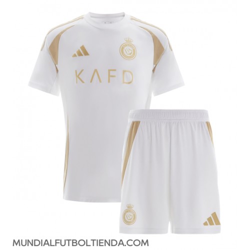 Camiseta Al-Nassr Tercera Equipación Replica 2024-25 para niños mangas cortas (+ Pantalones cortos)